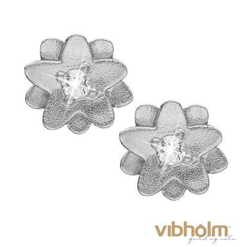 Christina Jewelry & Watches - Topaz Flowers Ørestikker - sterlingsølv 671-S17